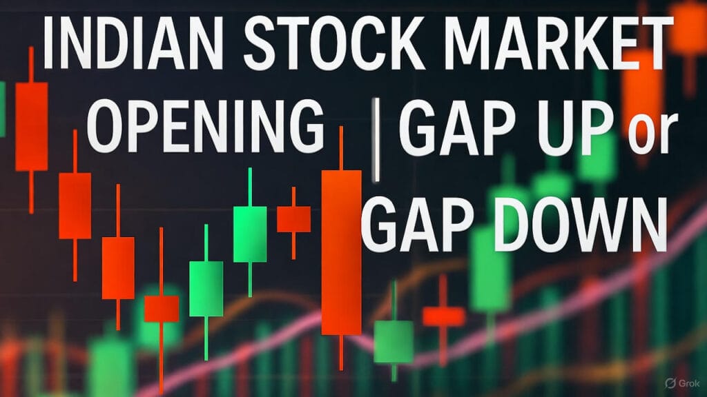 tomorrow market gap up or gap down