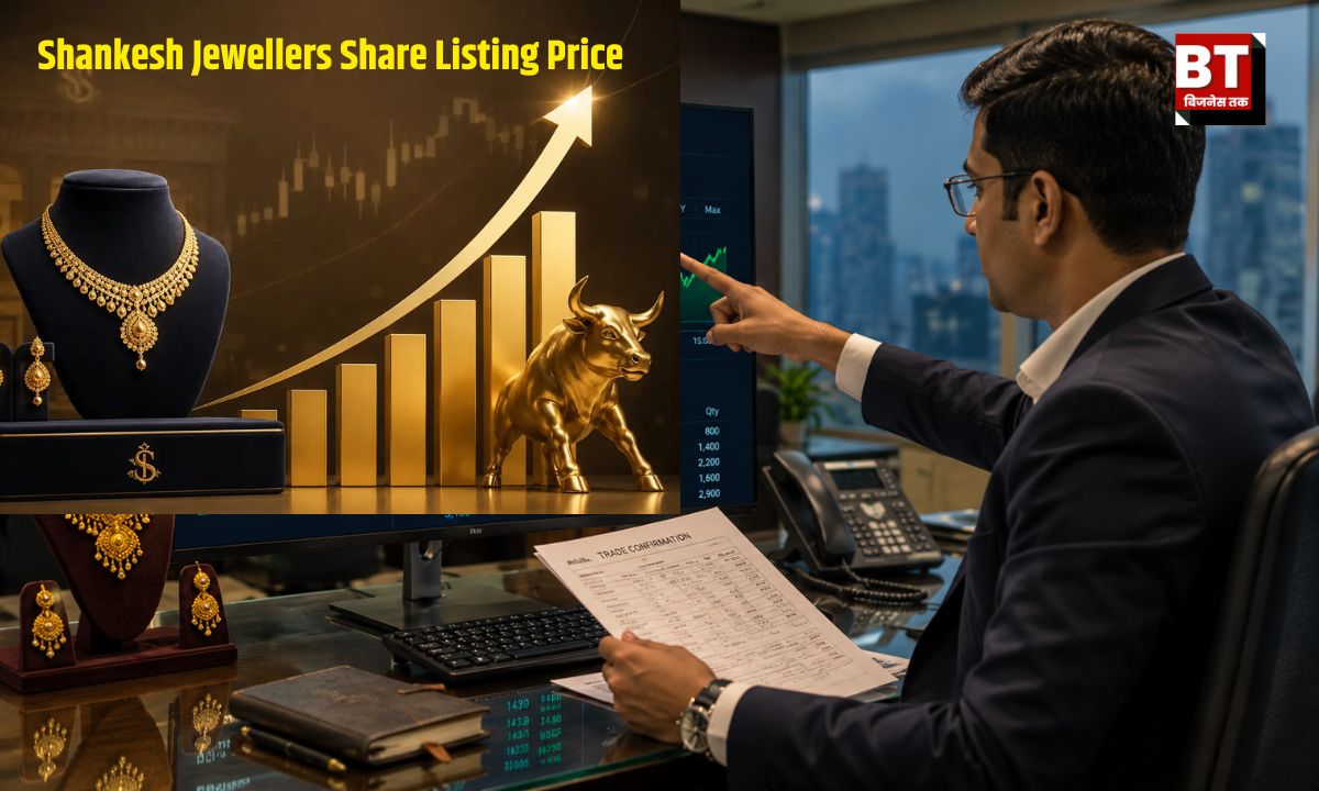 Shankesh Jewellers Share Listing Price